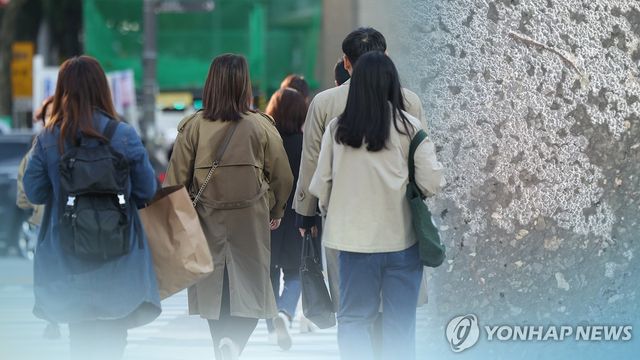 쌀쌀한 가을 날씨