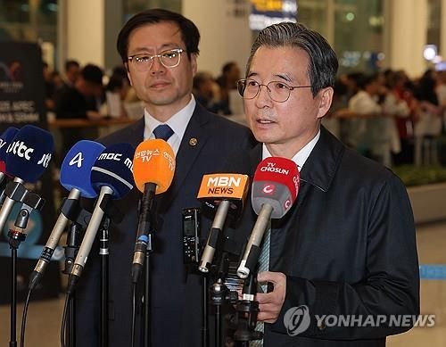 김용범 정책실장, 관세협상 후속 논의 후 귀국