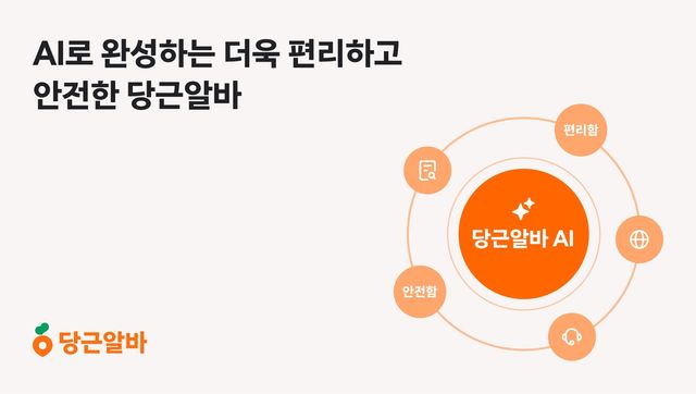 당근알바 AI로 구인·구직 지원
