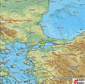 튀르키예 서북부 지진