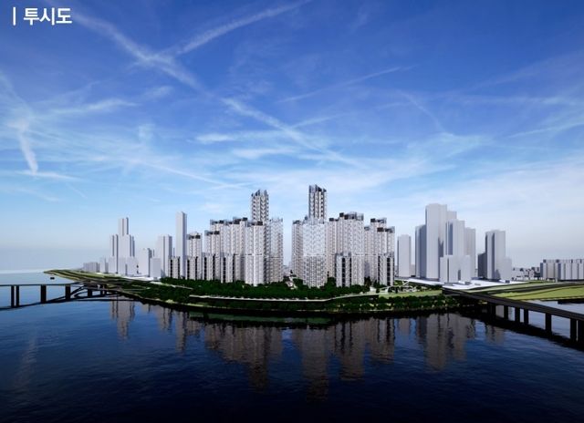 압구정 3구역 투시도