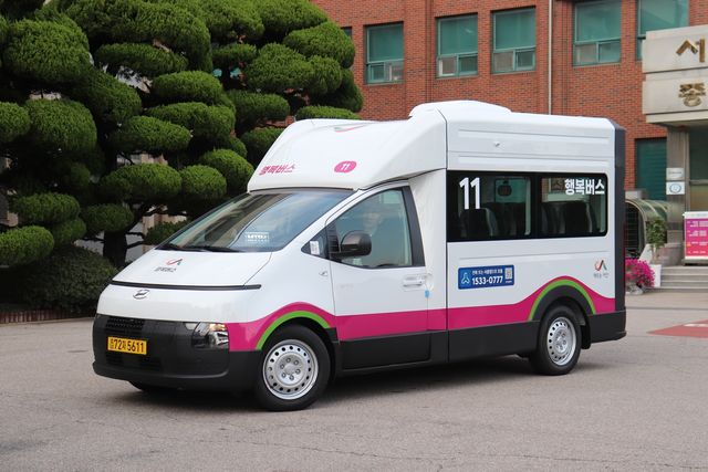 서산시, 현대차 전동화 상용플랫폼 기반 'CV1 셔틀' 전국 최초 도입 