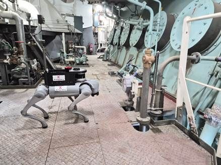 4족 보행로봇 활용한 실증 수행