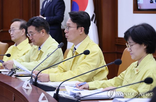 김민석 국무총리, 중앙안전관리위원회 발언