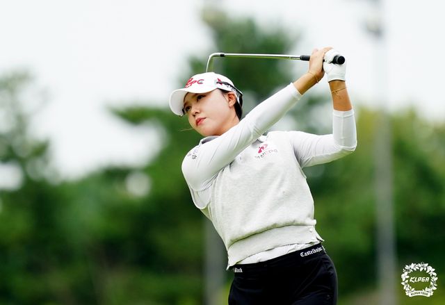 문정민의 아이언 샷.