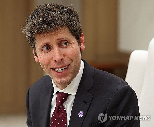방한한 오픈AI 샘 올트먼 대표