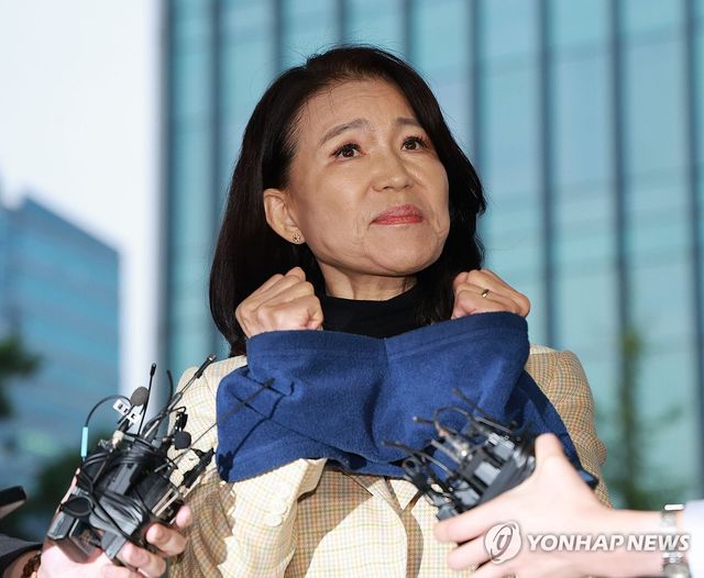 체포된 이진숙 전 방통위원장