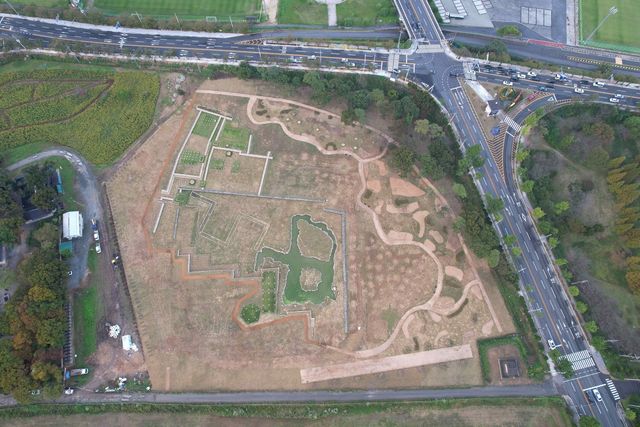 구황동 원지 정비 사업 완공 후 모습 