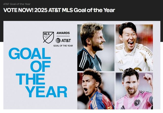 '2025 MLS 올해의 골' 후보에 오른 손흥민