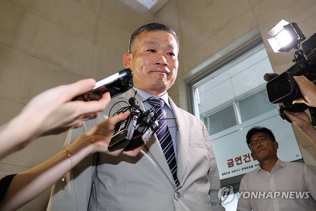 김동혁 전 국방부 검찰단장, 해병특검 출석