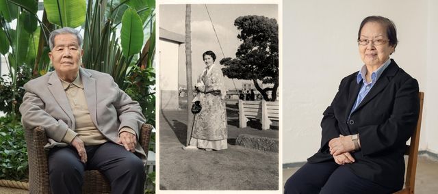 김옥선 개인전 '옥선 혜림 인선'의 세 인물