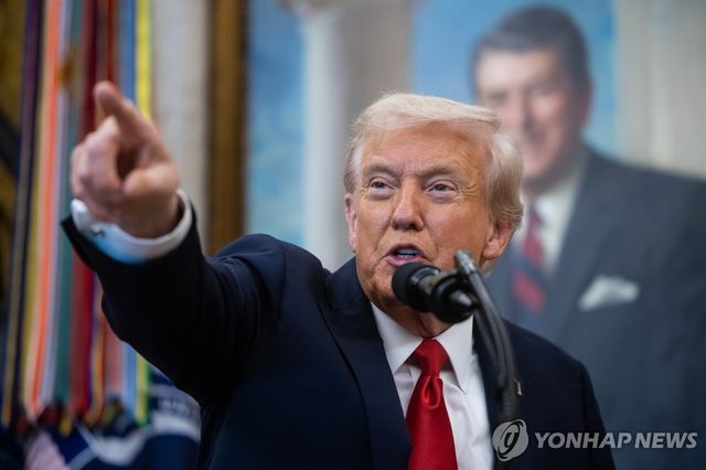 도널드 트럼프 미국 대통령