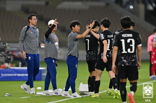 U-17 아시안컵 당시 백기태호