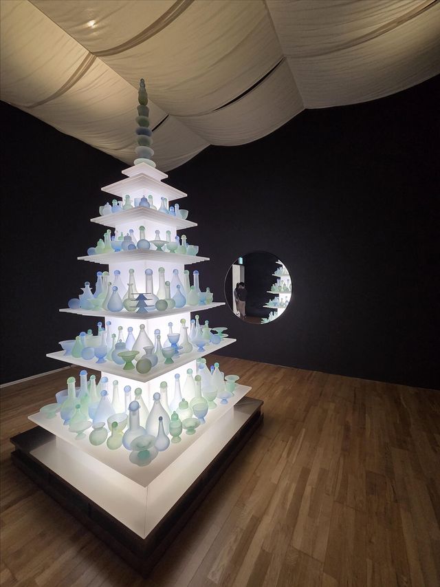 솔거 미술관 특별전 '신라한향' 전시 전경