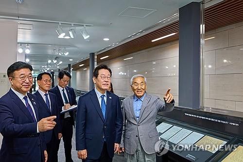 이재명 대통령, 옛 남영동 대공분실 방문