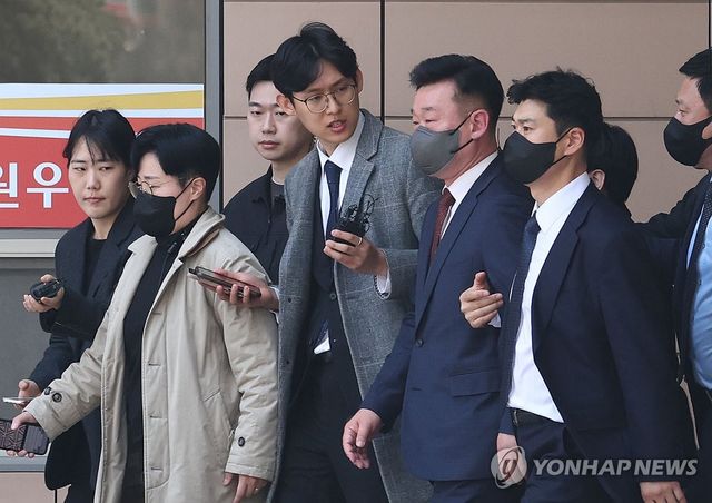 영장심사 마친 이광우 대통령경호처 경호본부장