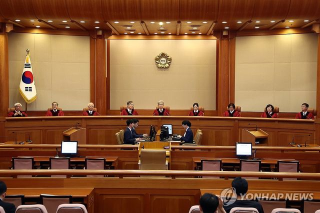 헌법재판소 ‘9인 완전체’ 심판사건 선고