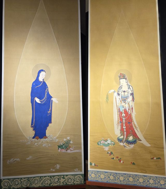 솔거 미술관 특별전 '신라한향' 전시 전경