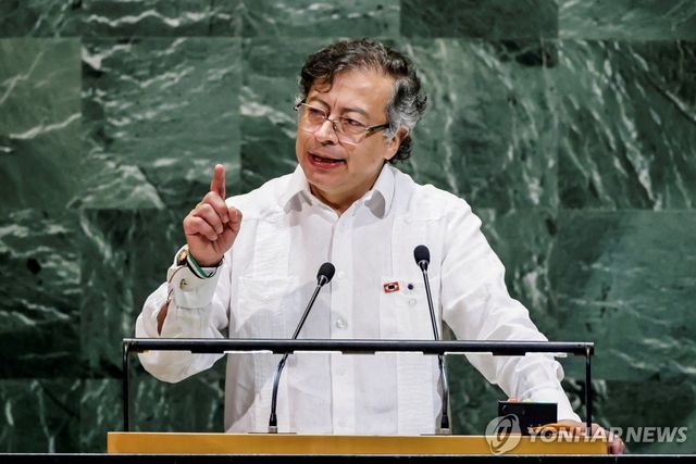 구스타보 페트로 콜롬비아 대통령