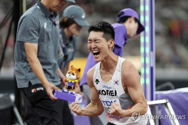 높이뛰기 우상혁