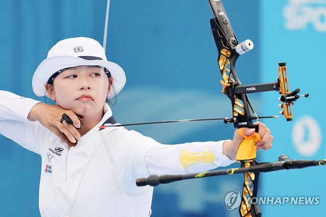 임시현, 가자 8강으로