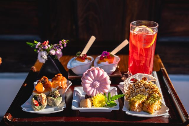 운암정 전통 다과 디저트