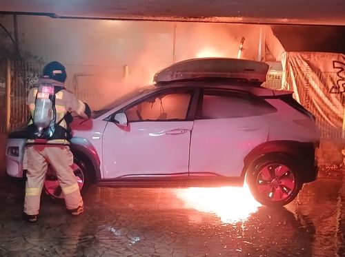 지난 8월 인천시 계양구 전기차 화재