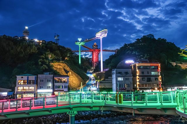 도째비골 스카이밸리 야경