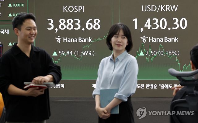 엿새째 사상 최고치 경신