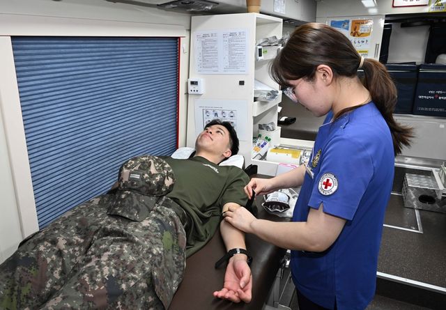 해군 1함대, 사랑의 헌혈