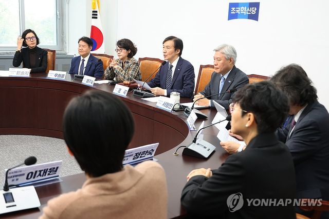 조국혁신당 비상대책위원회의