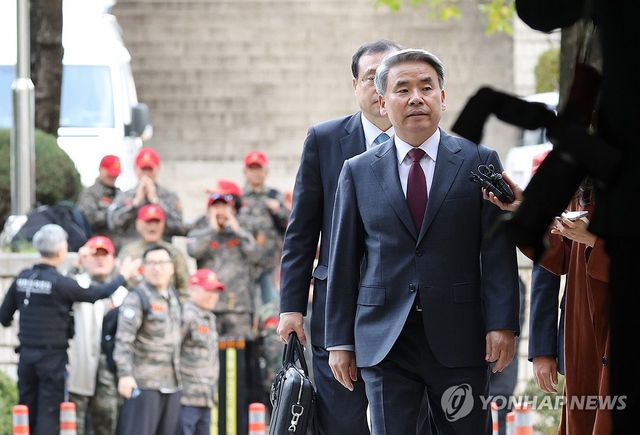 영장심사 출석한 이종섭 전 국방장관