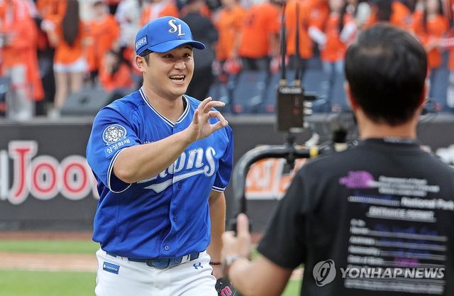 최원태, '오늘 승리는 우리가'