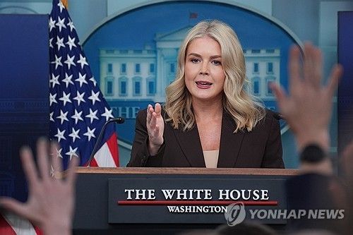 캐롤라인 레빗 백악관 대변인