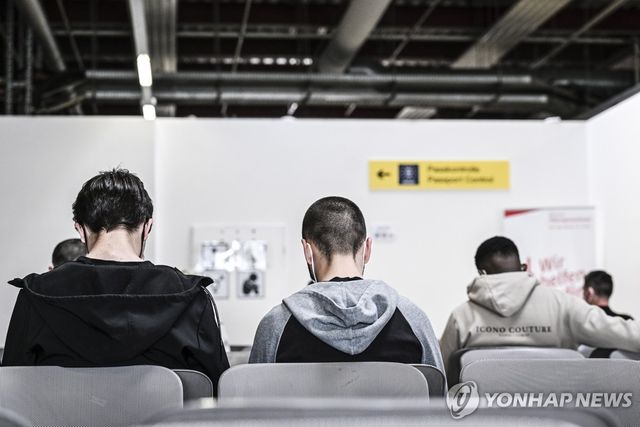 독일 입국한 우크라이나 피란민(2023년 5월)