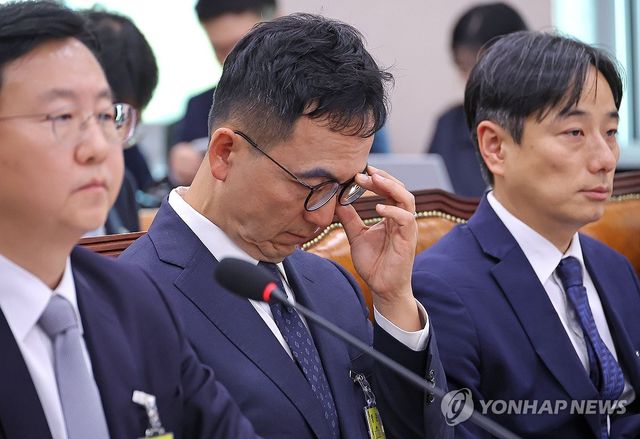 의원 질의 듣는 구자현 서울고검장