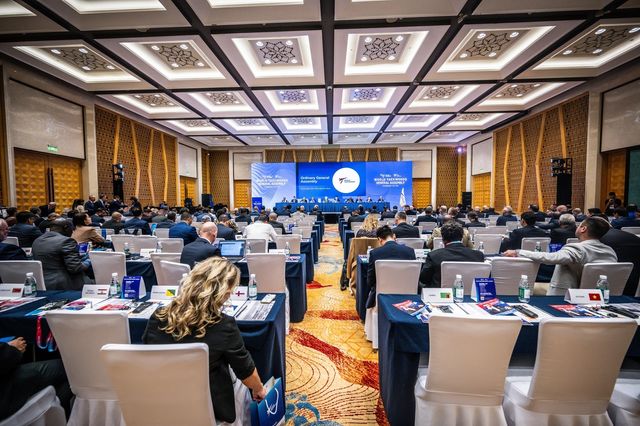 세계태권도연맹 총회 모습.