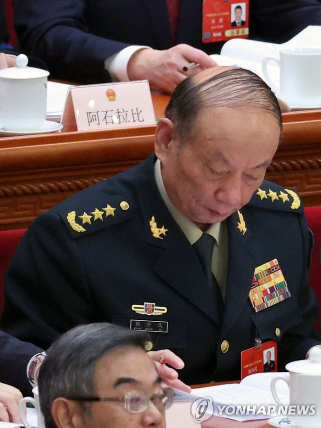 중국공산당 중앙군사위원회 부주석으로 발탁된 장성민 상장