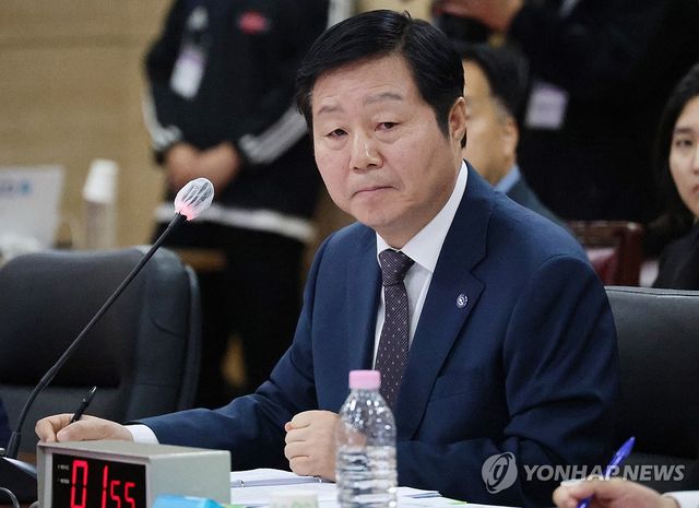 질의듣는 김정겸 충남대 총장