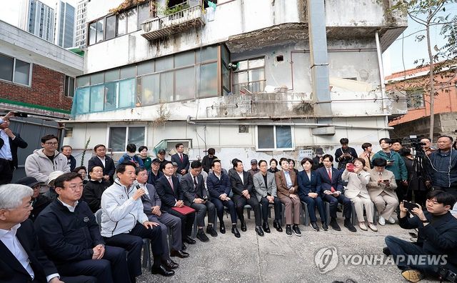 오세훈 시장, 상계 5구역 재정비촉진구역 방문