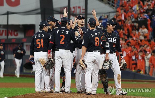 한화, 프로야구 플레이오프 3차전 승리