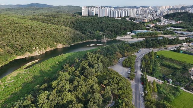 올해 행사가 열리는 울산 선바위공원 전경