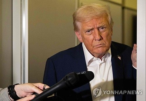 도널드 트럼프 미국 대통령