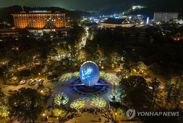 APEC '빛의 향연' 펼쳐진 경주