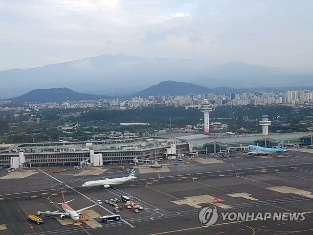 제주공항 전경
