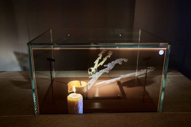 초심지 가위 전시 모습