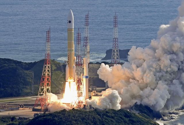 日대형로켓 H3 7호기 발사 모습