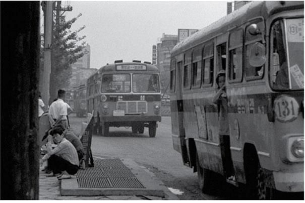 1970년대 초 서울의 버스