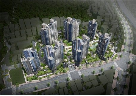 홍은5구역 정비사업 조감도