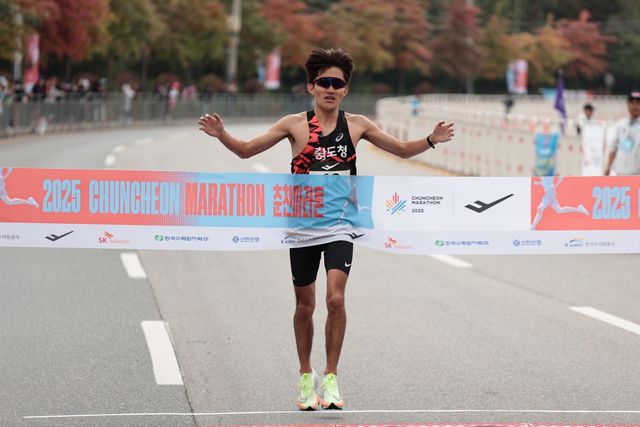 전수환, 춘천마라톤 남자부 우승